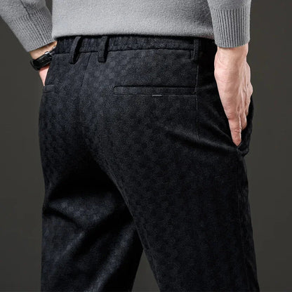 Alessio Check Corduroy Pants