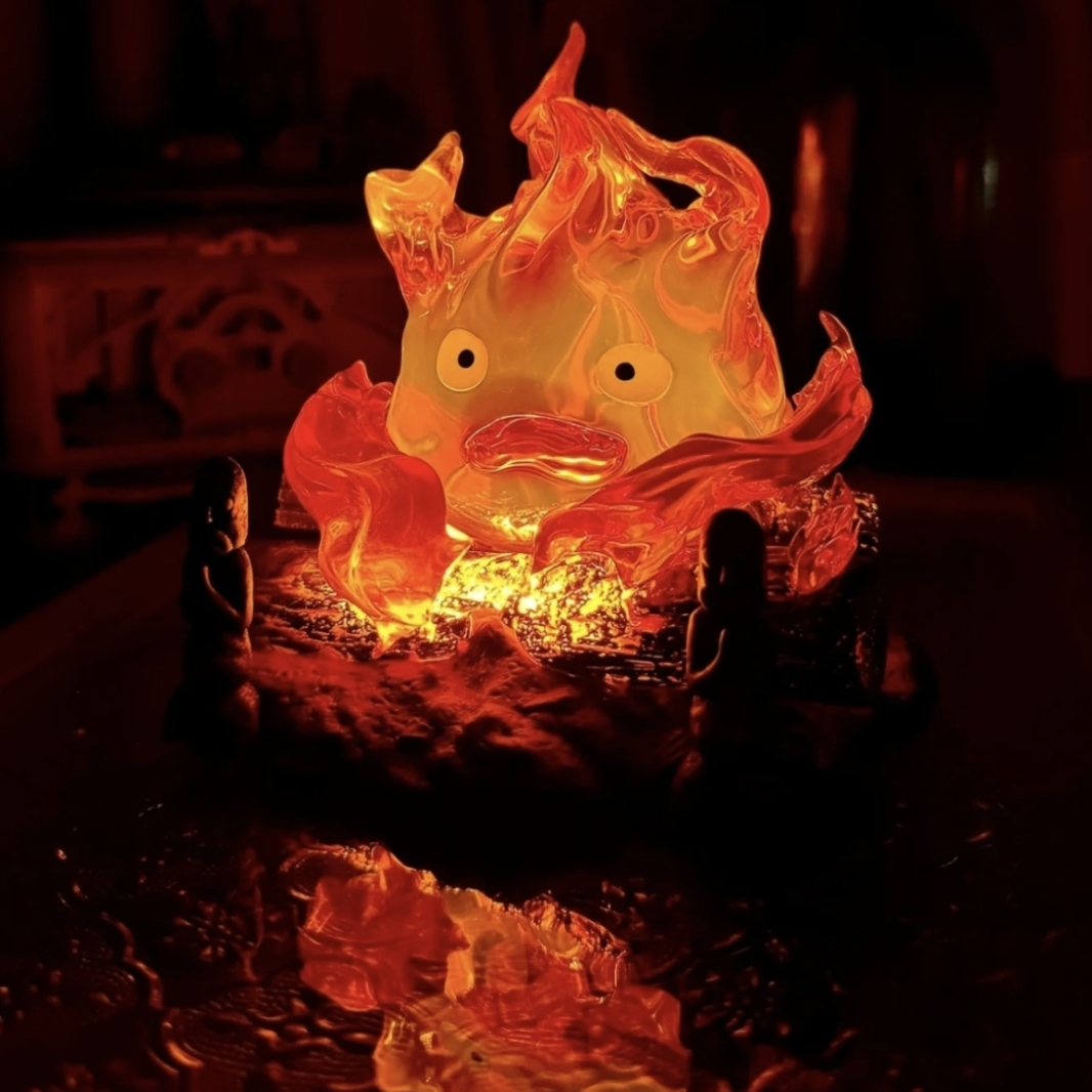 Calcifer Figur Lampe